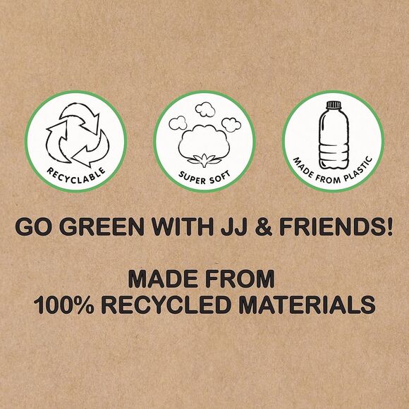 New Just Play Cocomelon My Friend Bingo 10" Stuffed Animal Dog 100% Recycled Mat - Picture 2 of 3